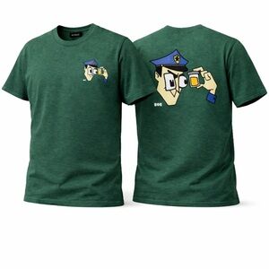 NAHMIAS DRUG TEST PRINTED Green Tshirt Size XL Retail $250 NWT
